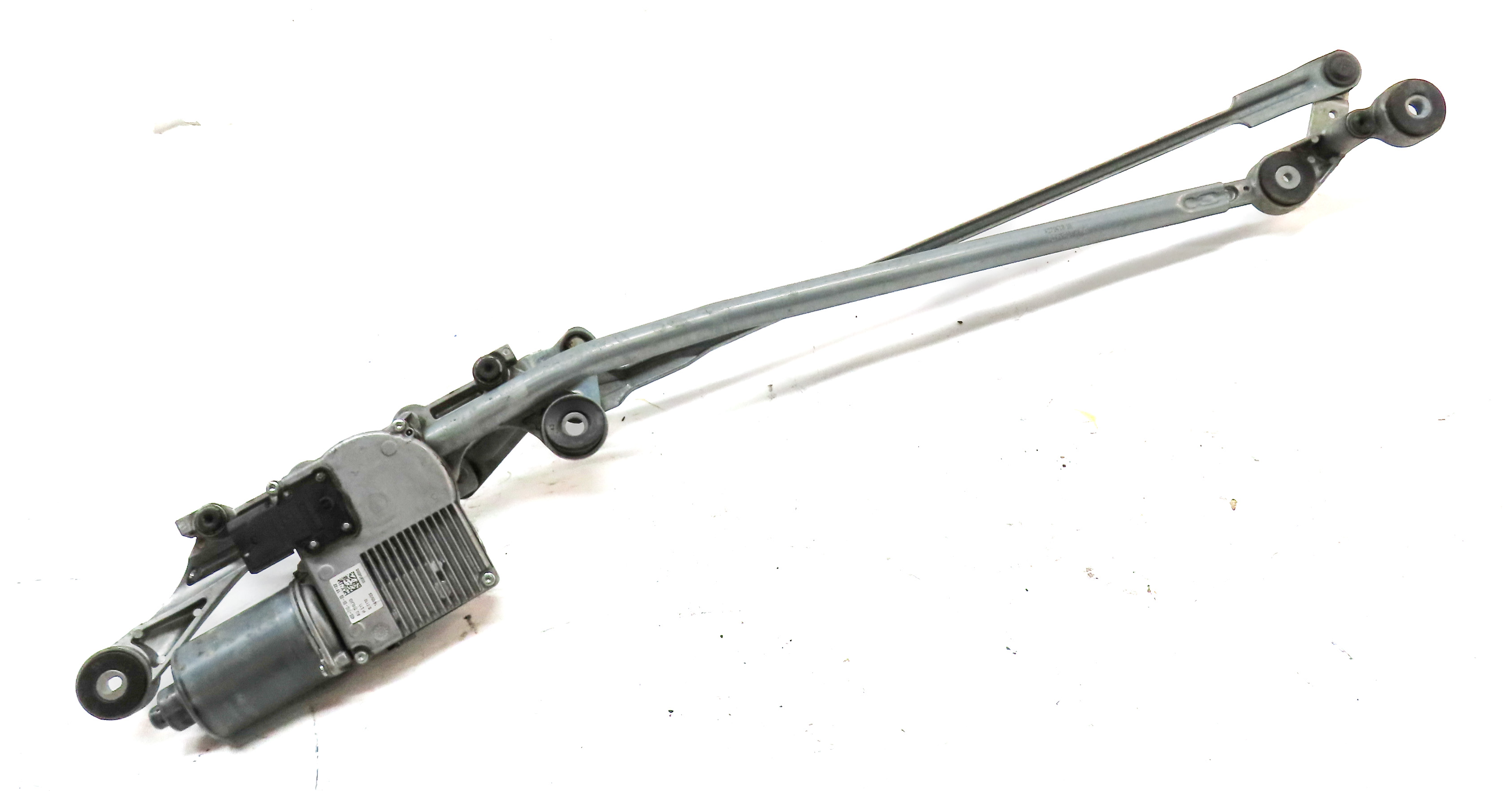 2007-2015 AUDI Q7 (4L) FRONT WINDSHIELD WIPER MOTOR w/ LINKAGE — exact item pictured